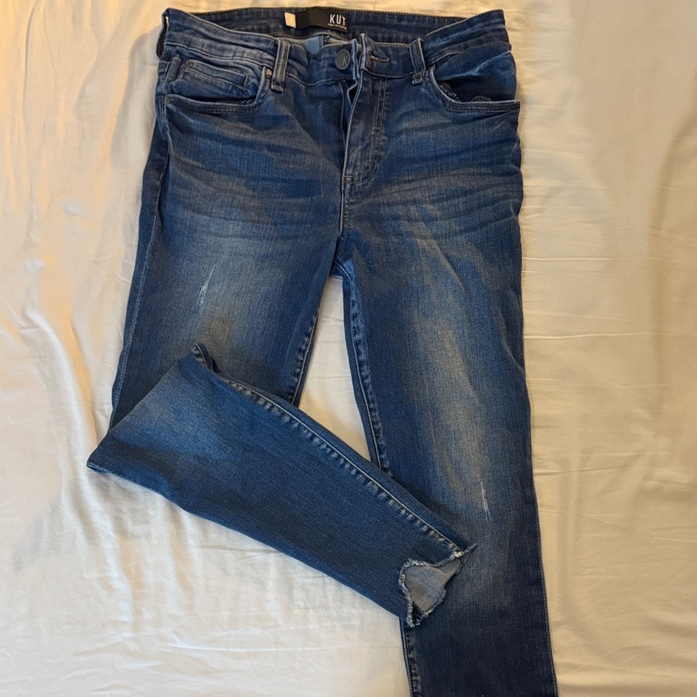 Kut from the Kloth Women's Blue Skinny Jeans